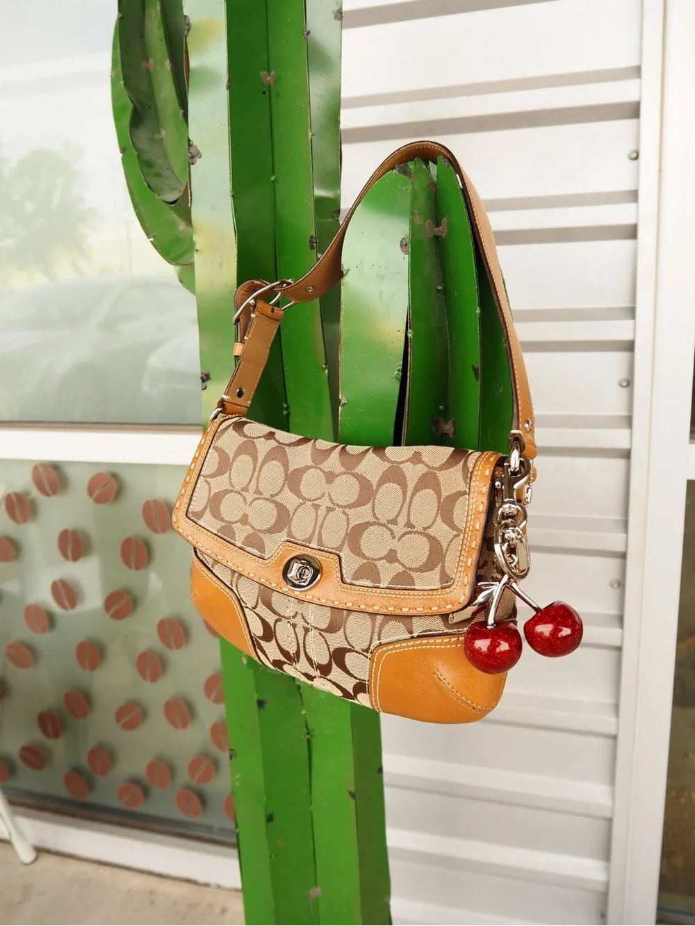 Coach Chelsea Turnlock Shoulder Bag